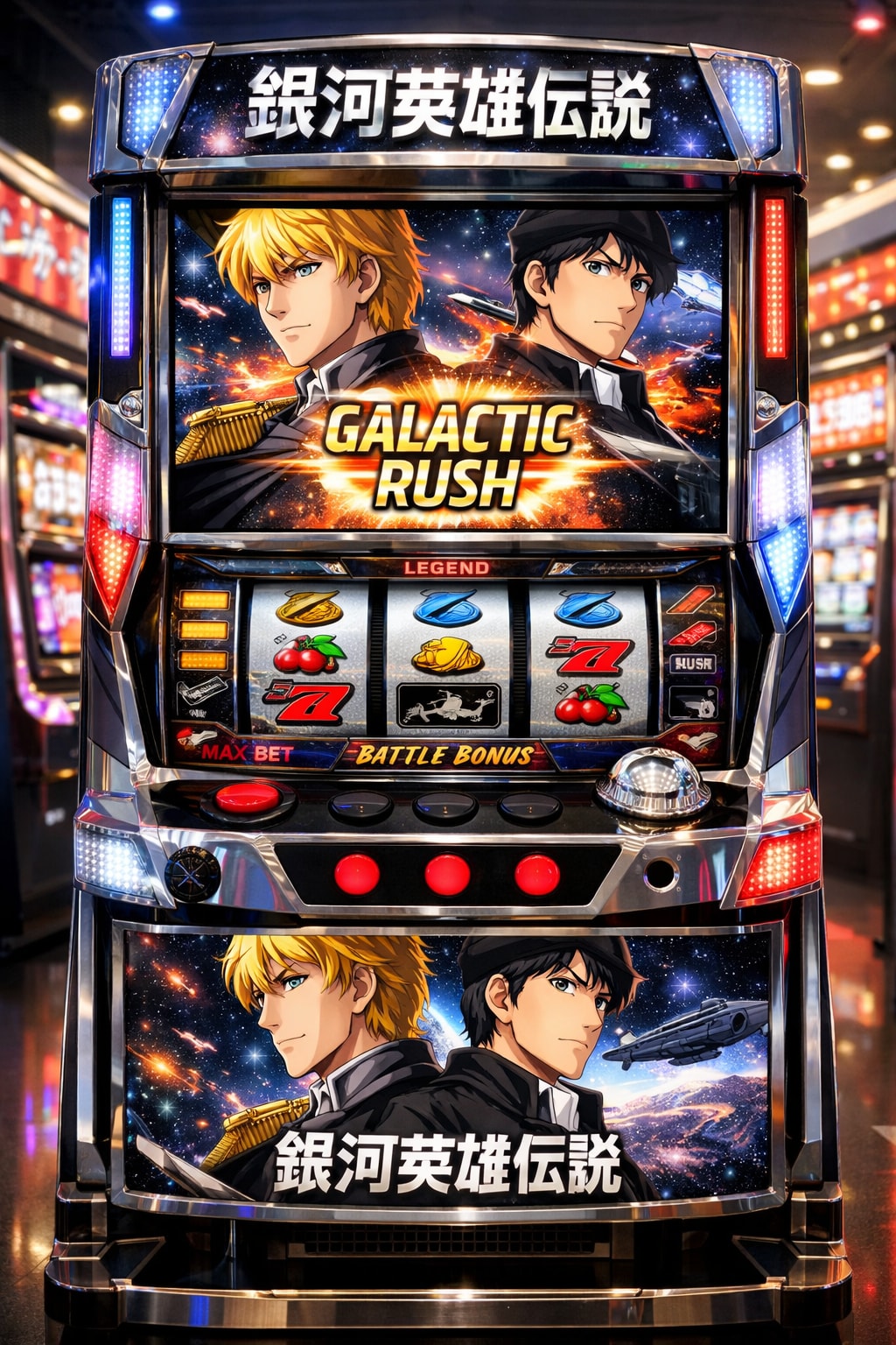 銀英伝初打ちで結構出た記念