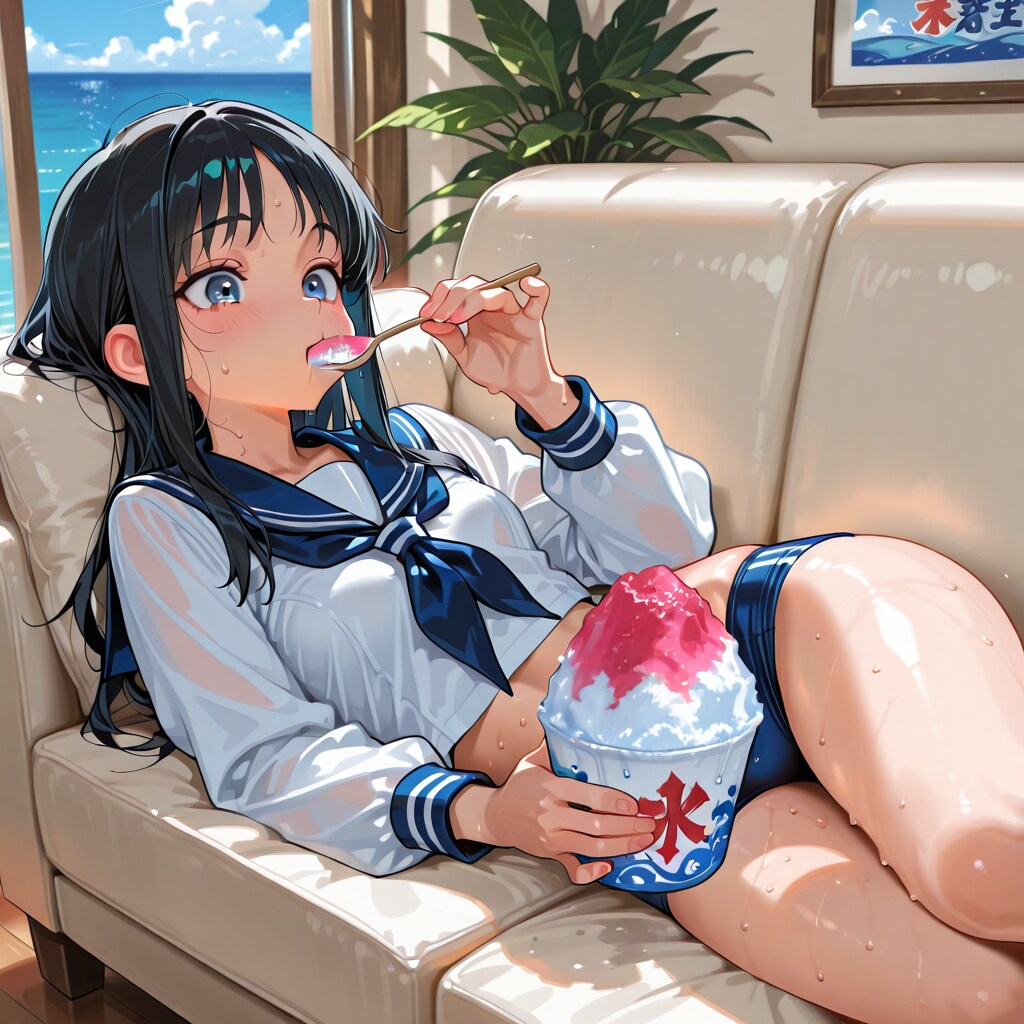 かき氷でっか