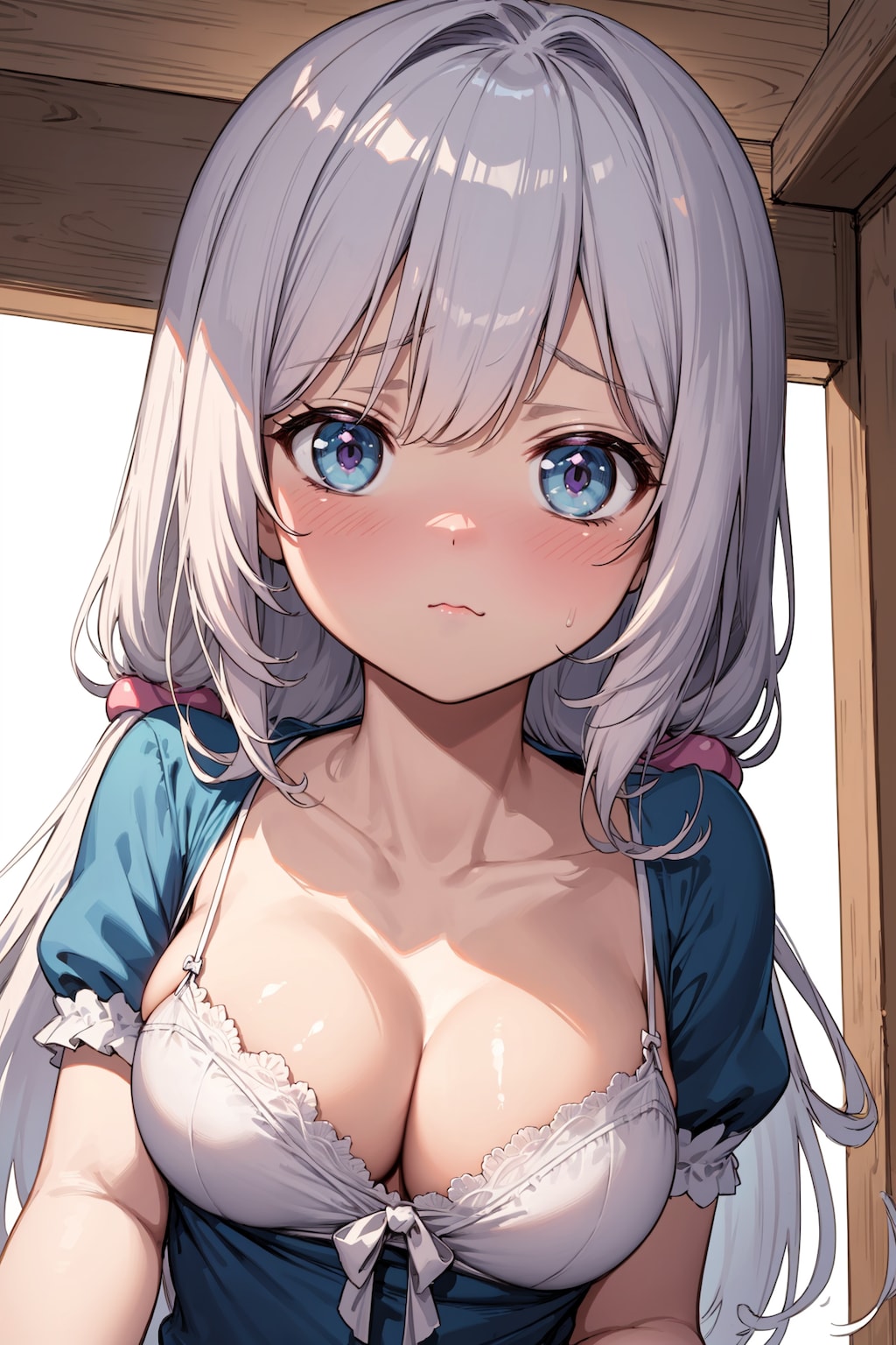 おっぱい見せっ娘(17)