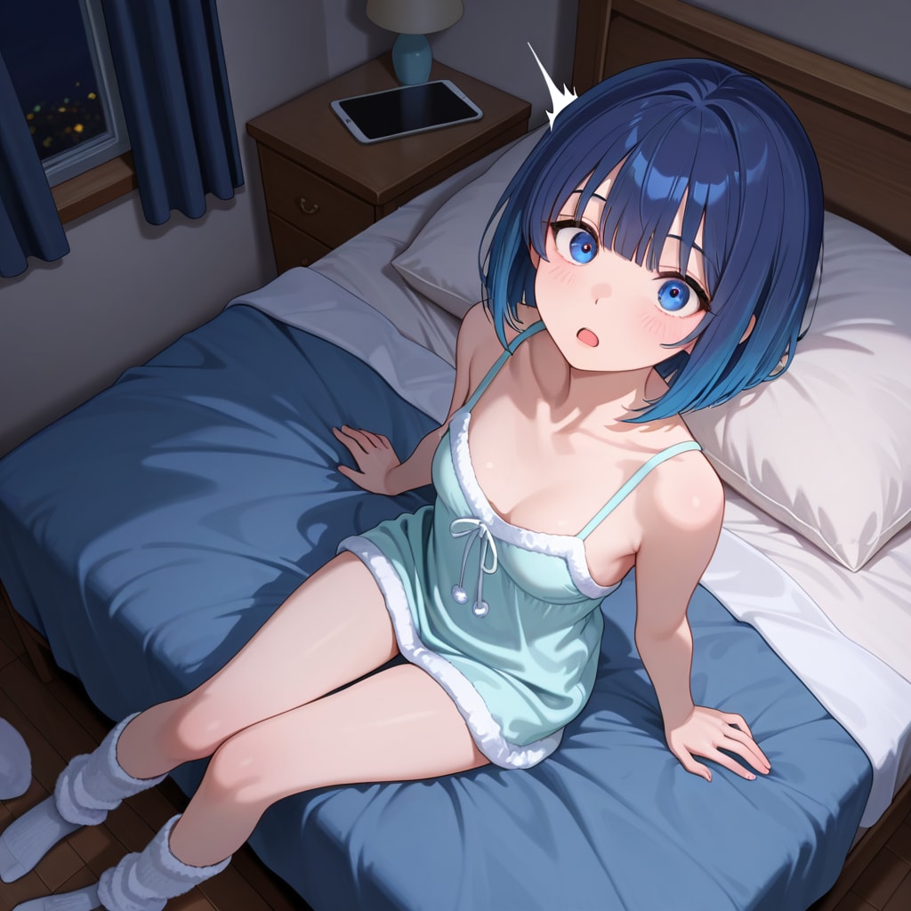 就寝前にびっくり！ | の人気AIイラスト・グラビア