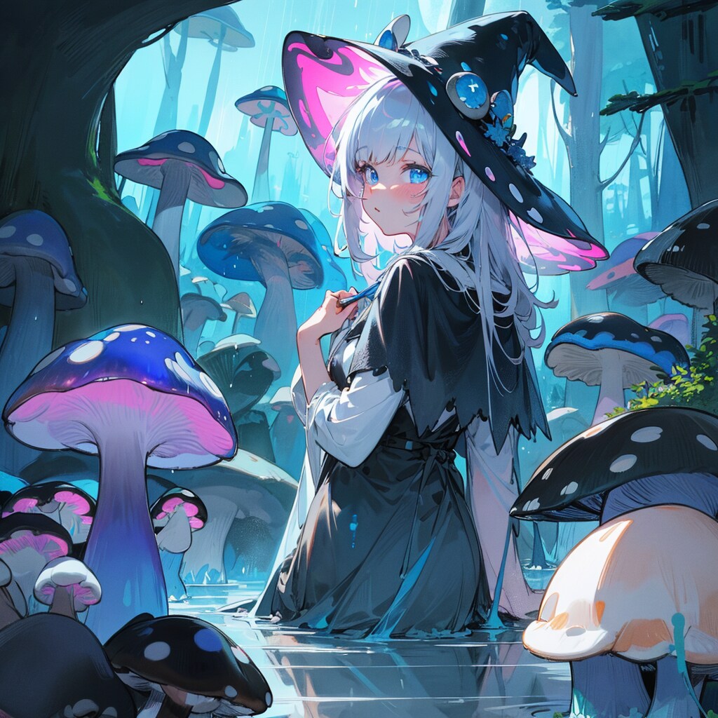 キノコの森の魔女