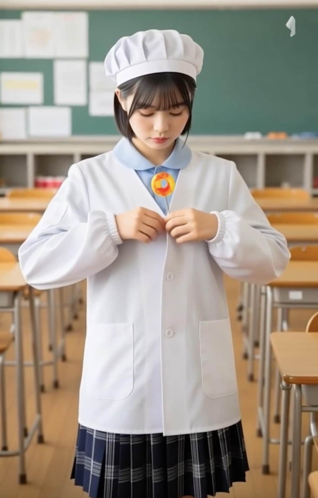 給食当番（養殖4）