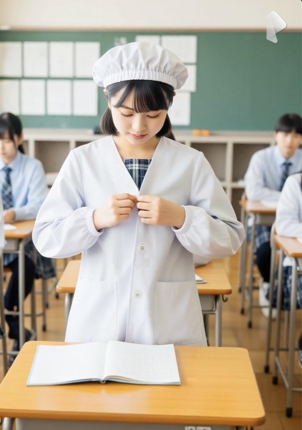 給食当番（養殖4）