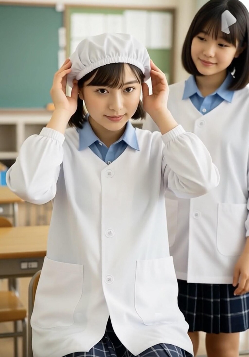 給食当番（養殖4）