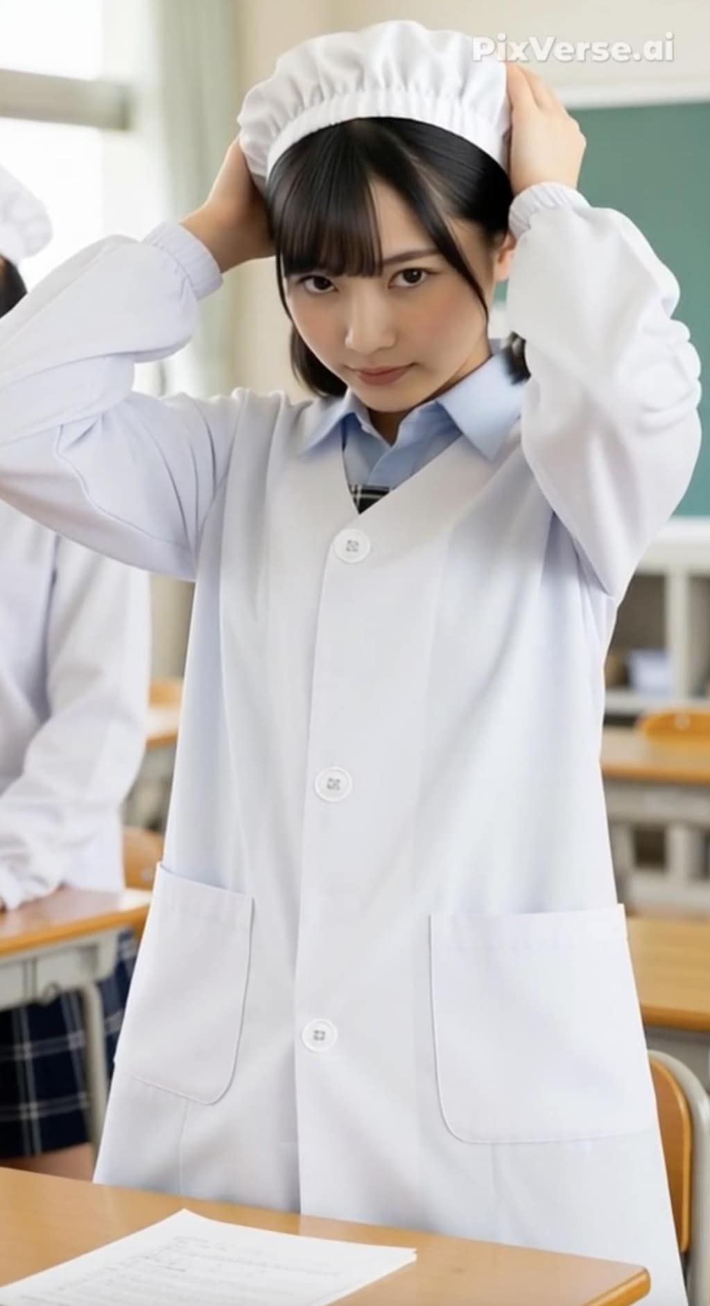 給食当番（養殖4）