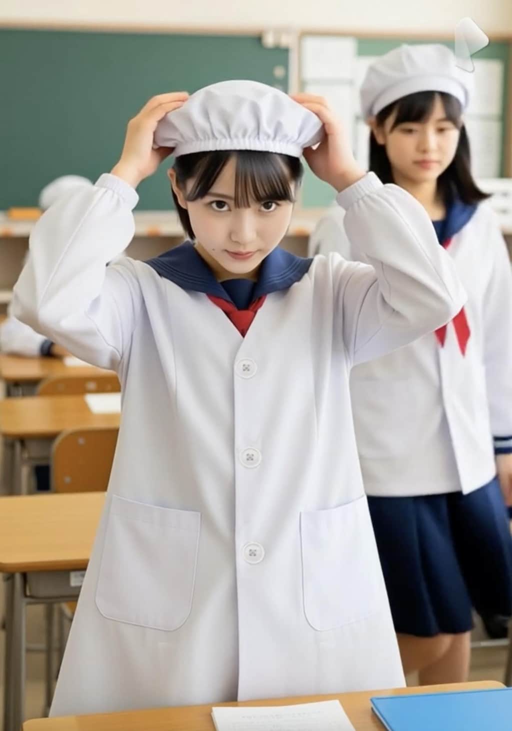 給食当番（養殖4）