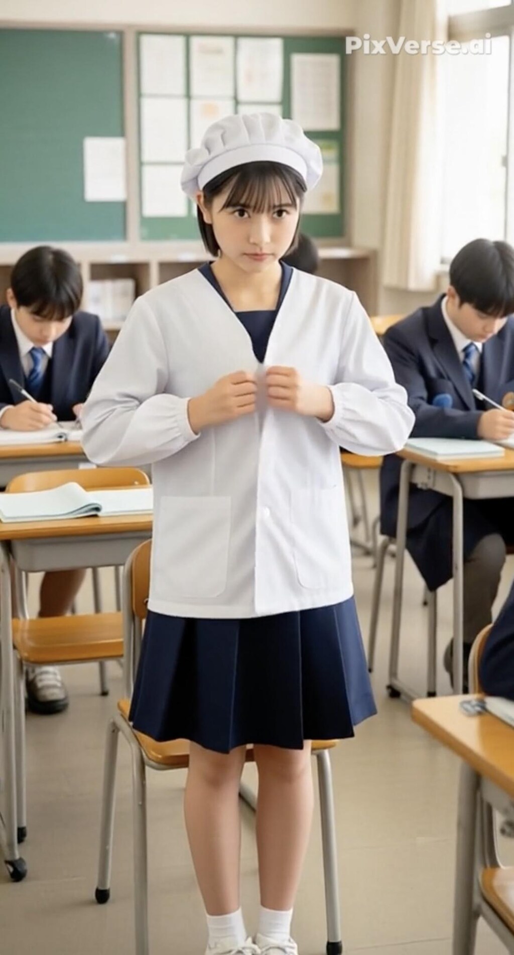 給食当番（養殖4）