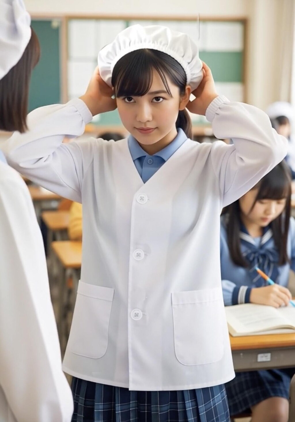 給食当番（養殖4）