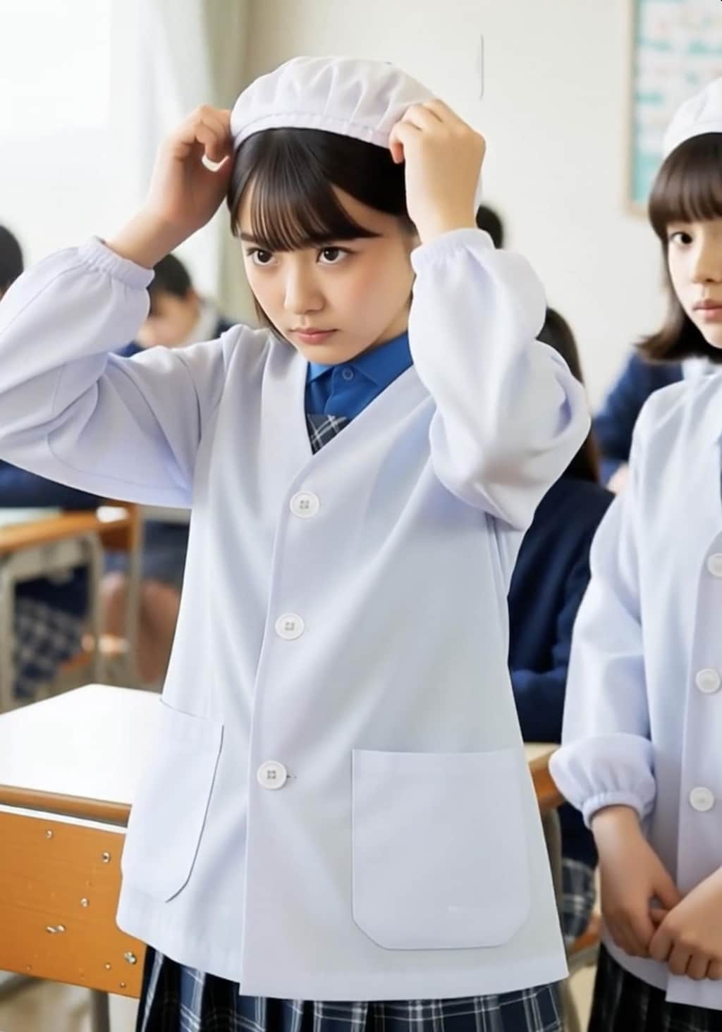 給食当番（養殖4）