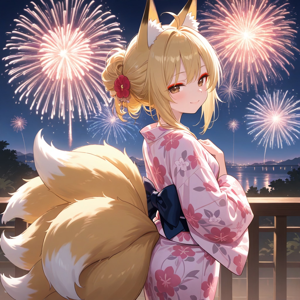 8/1　花火の日