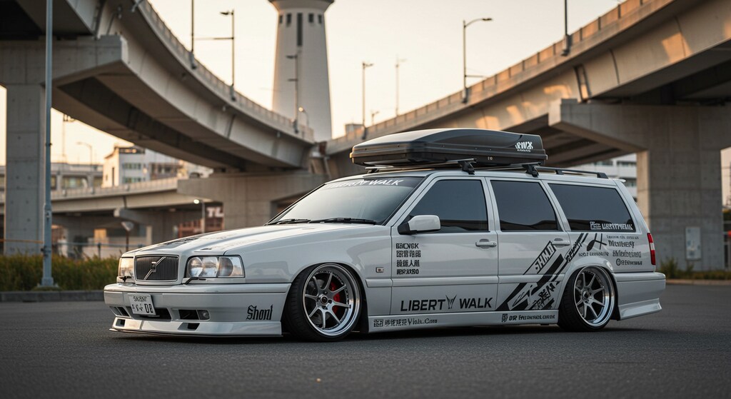 リバティーウォークボルボ850ワゴン