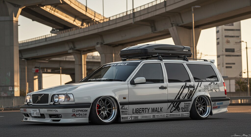 リバティーウォークボルボ850ワゴン