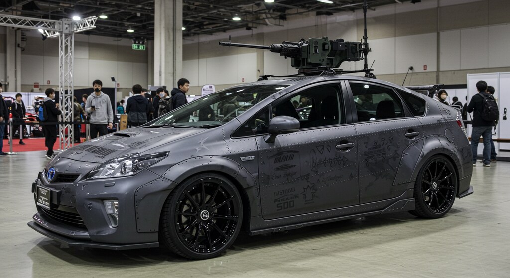 トヨタプリウス軍用車