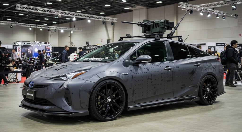 トヨタプリウス軍用車