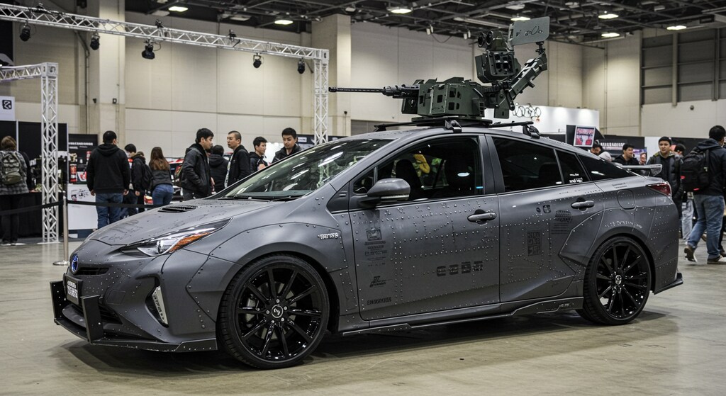 トヨタプリウス軍用車