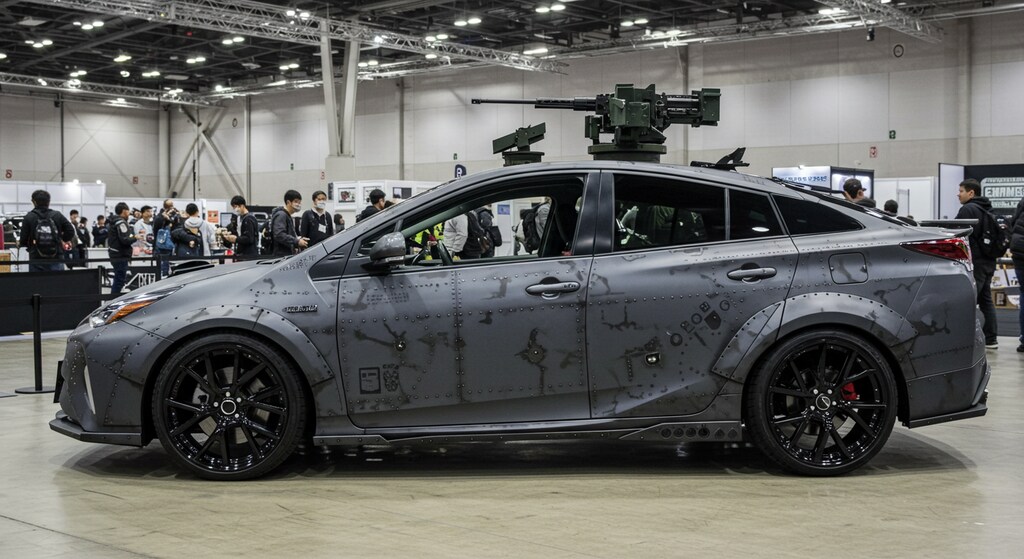 トヨタプリウス軍用車