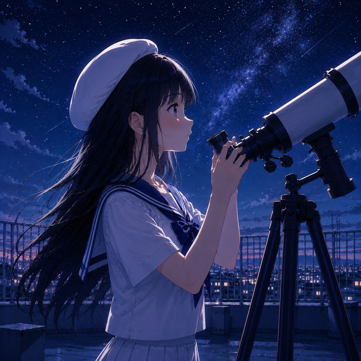 天体観測 | の人気AIイラスト・グラビア