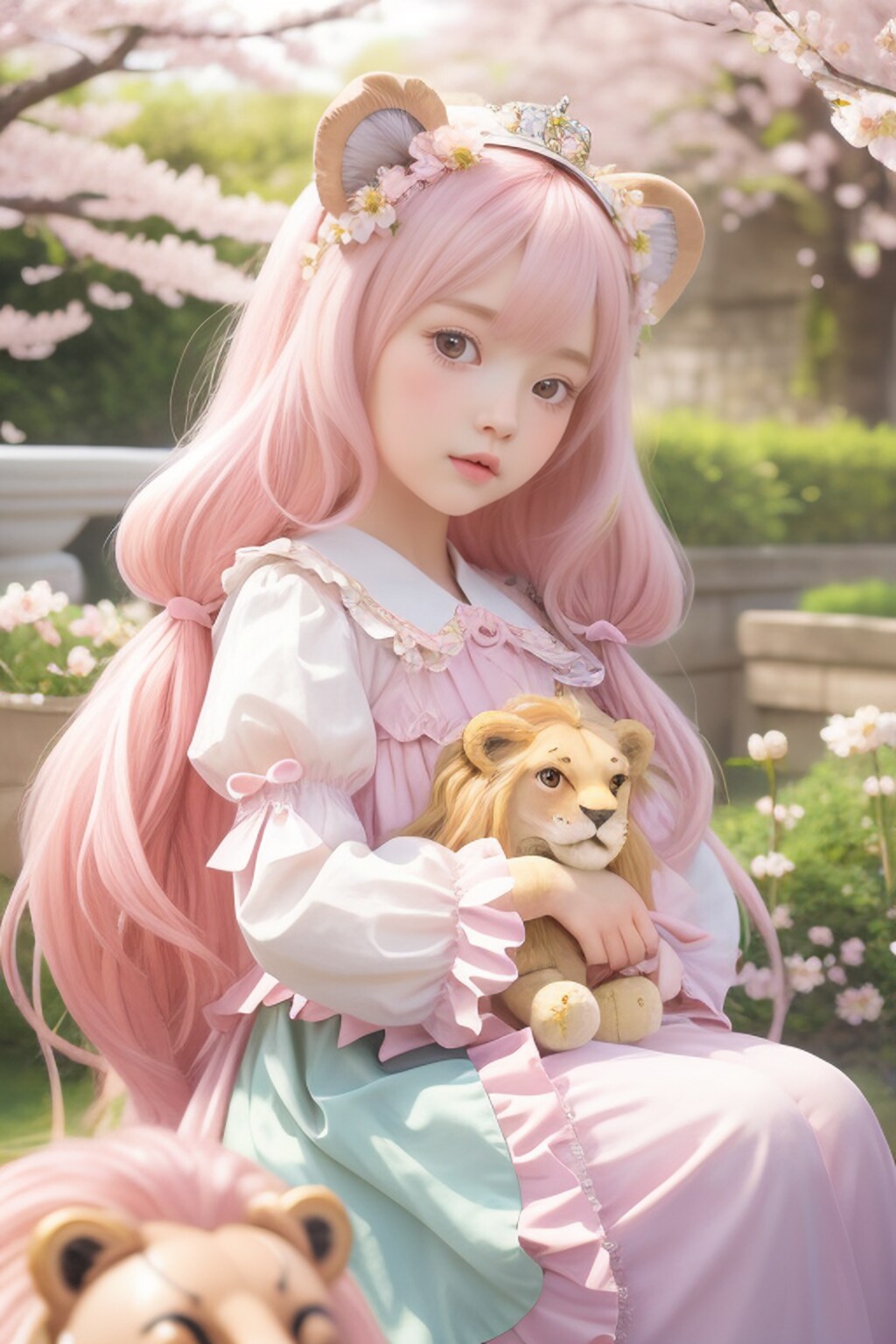 桜花姫は獅子に乗って (ani2real)