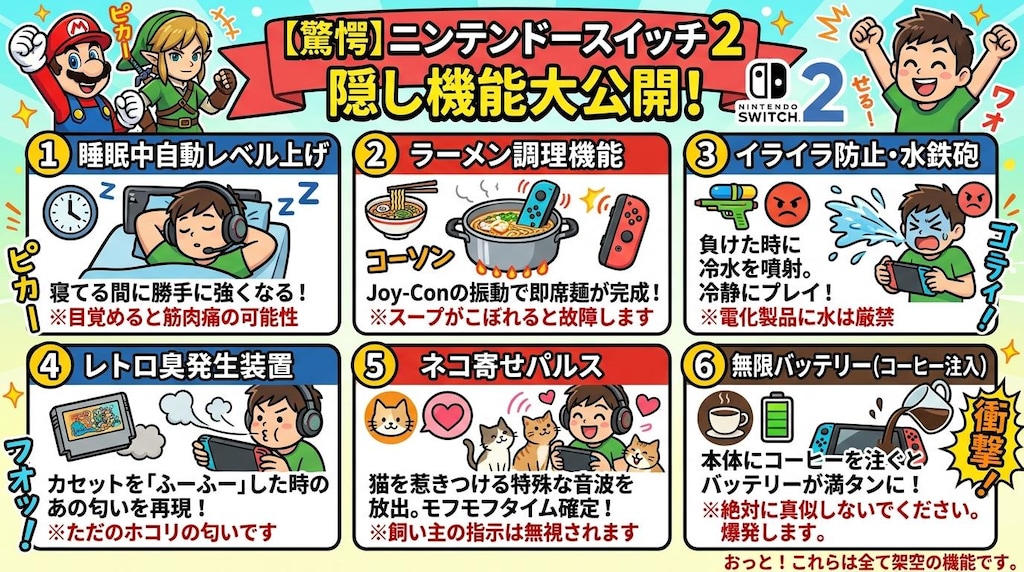 あのアレの隠し機能