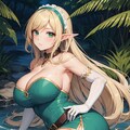 金髪エルフさん_01 2枚目
