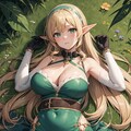 金髪エルフさん_01 6枚目