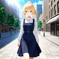 リアルでいた金髪少女 3枚目