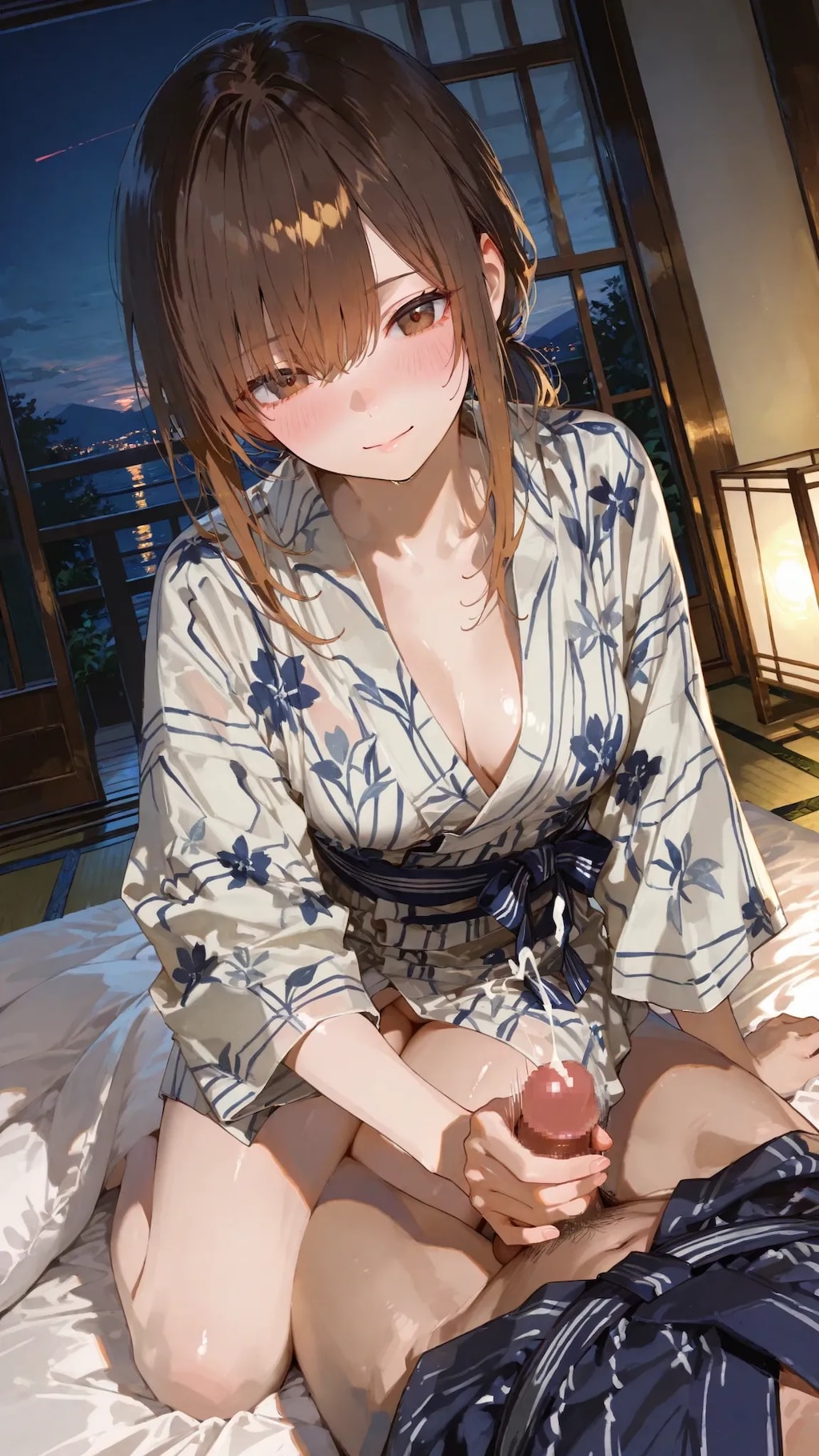 「お忍び温泉旅行 、長い夜の始まり②」人妻S