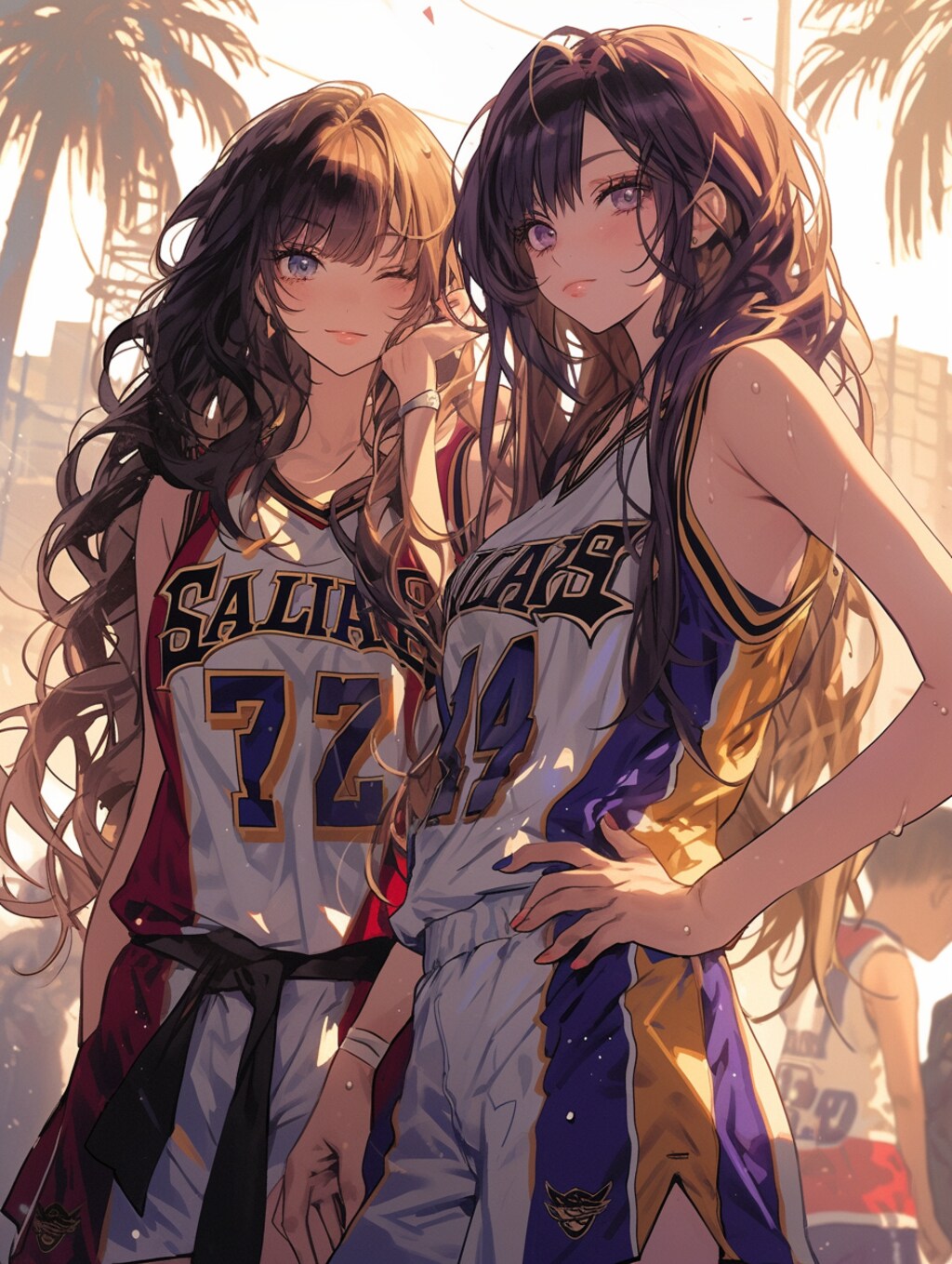 試合後の記念撮影