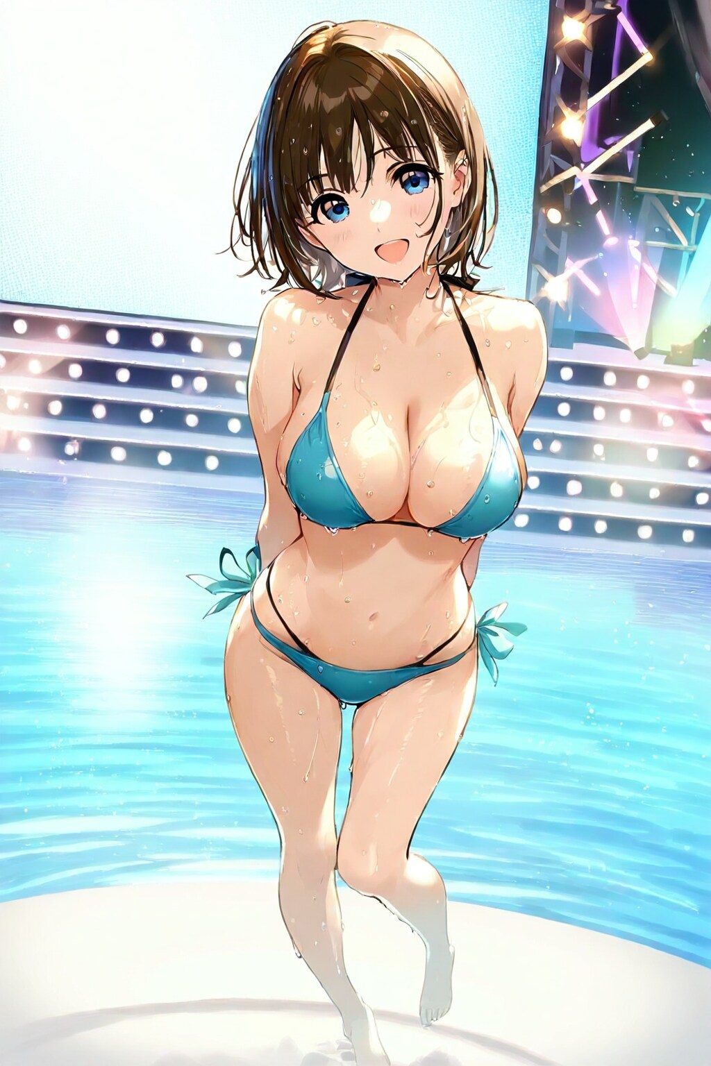 新作水着カタログの撮影です。　その１４