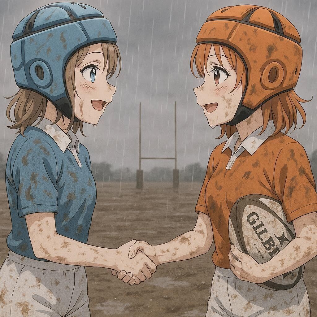 🏉泥まみれの女子ラグビー 153