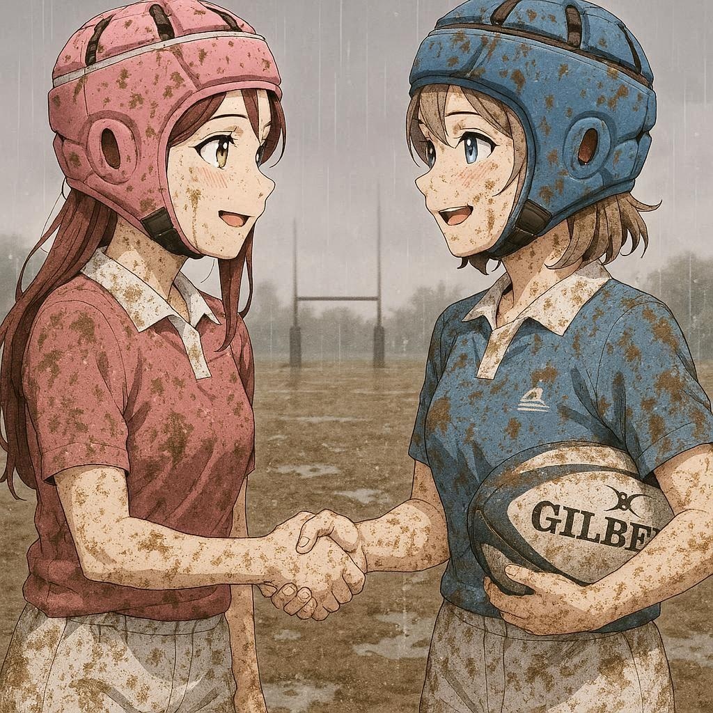 🏉泥まみれの女子ラグビー 153
