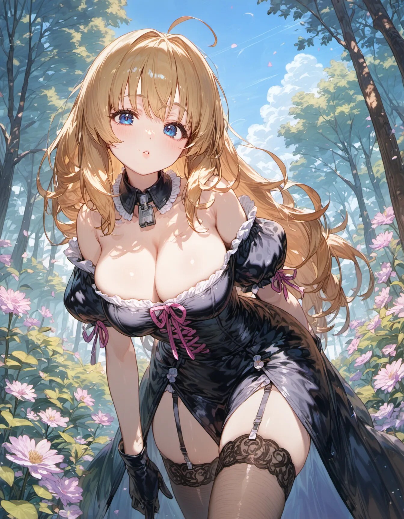 Blooming Beneath the Sky