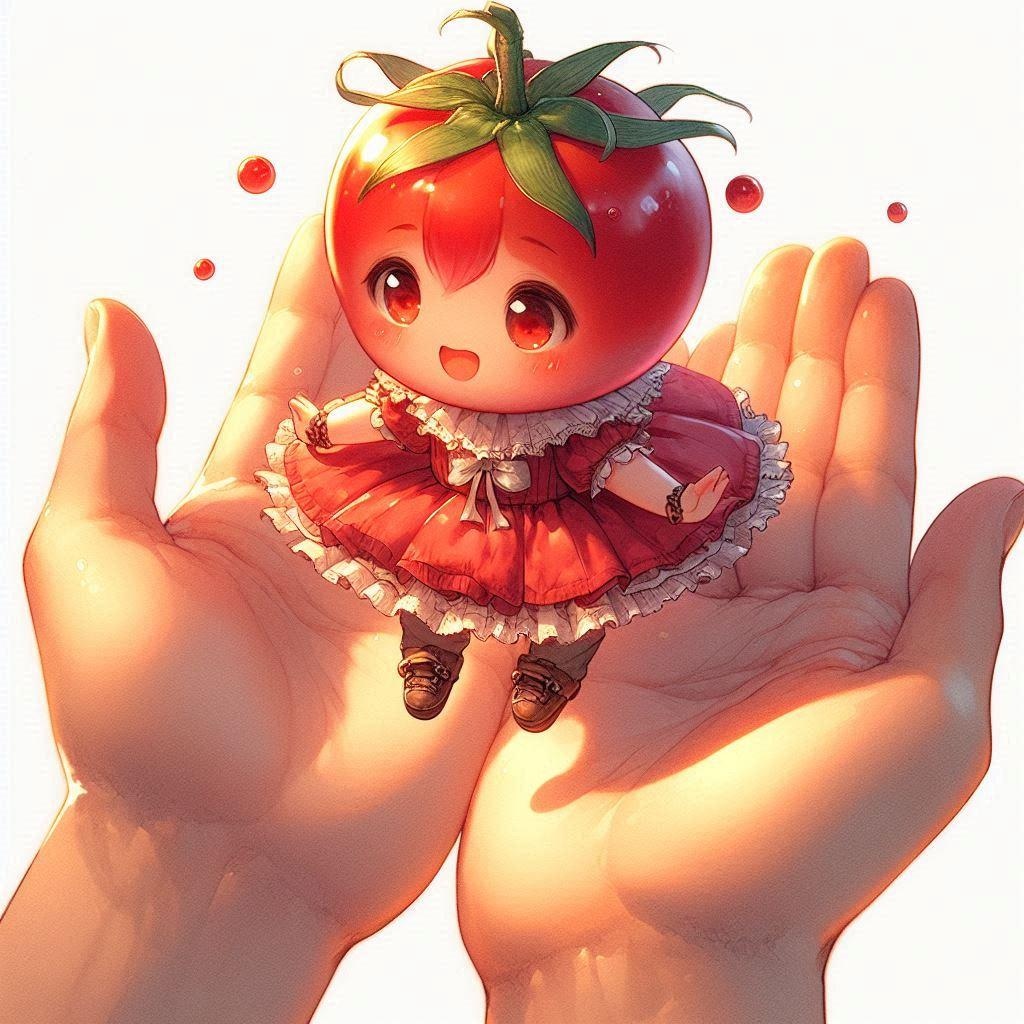 てのひらトマトちゃん