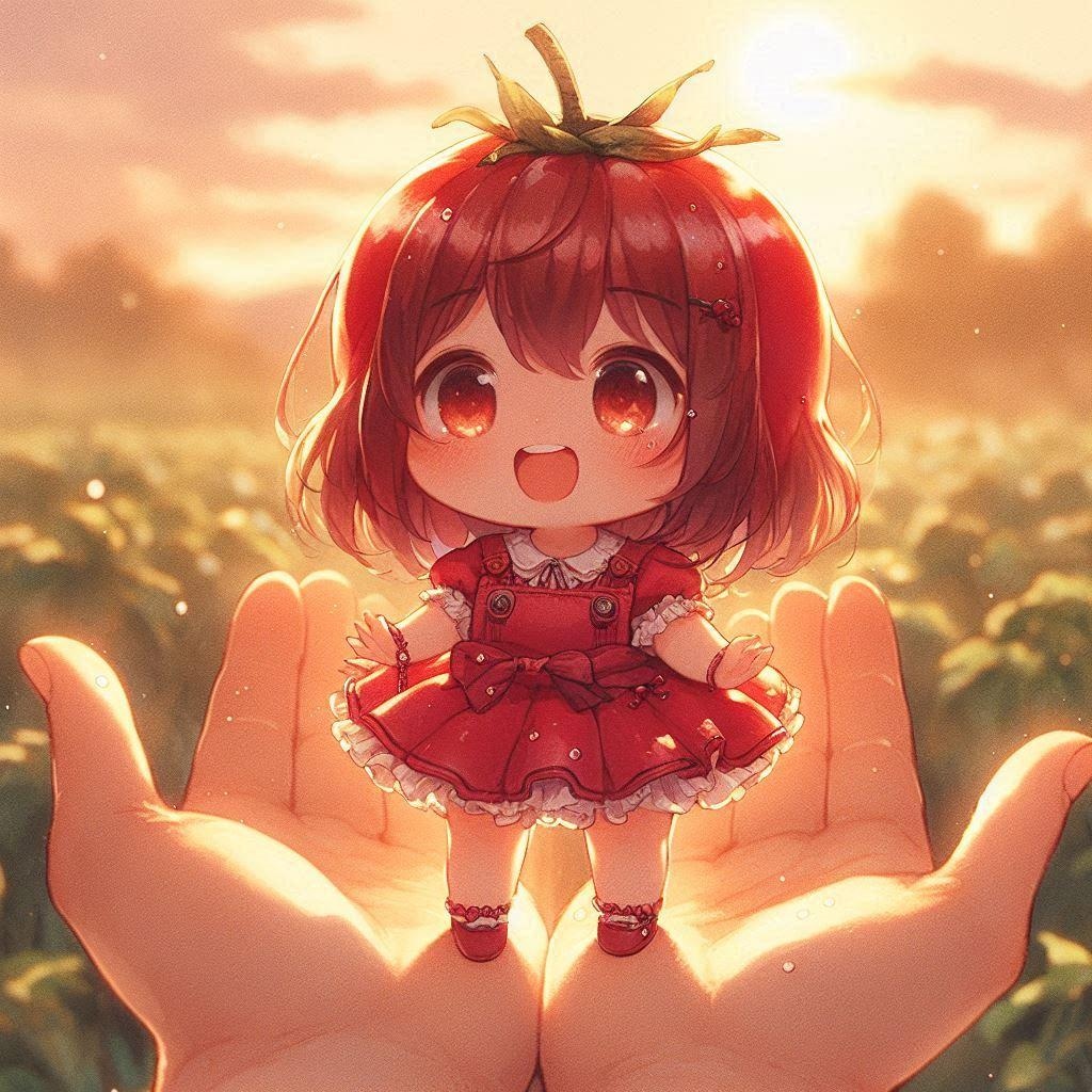 てのひらトマトちゃん