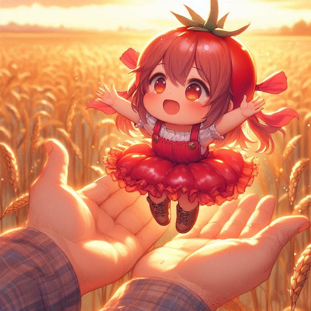 てのひらトマトちゃん