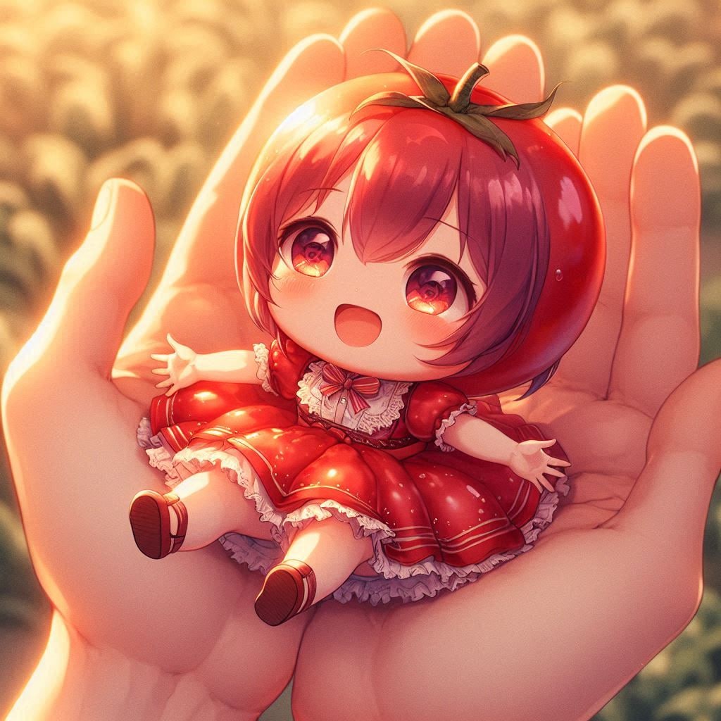 てのひらトマトちゃん