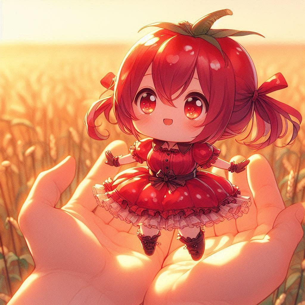 てのひらトマトちゃん