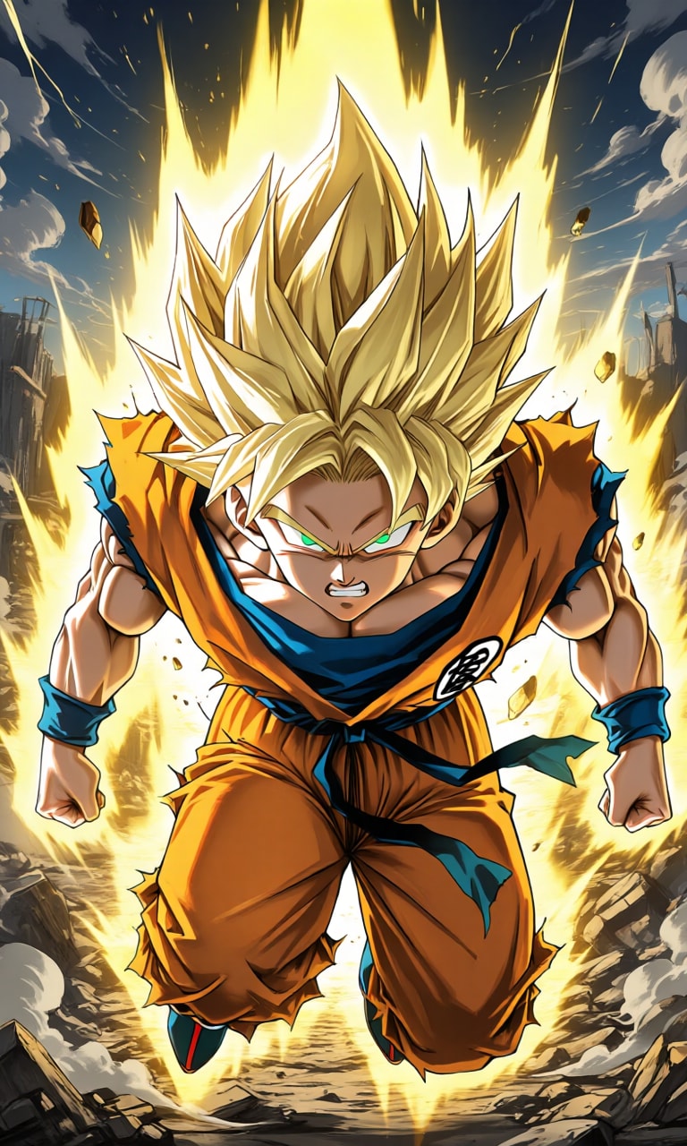 スーパサイヤ人 | の人気AIイラスト・グラビア