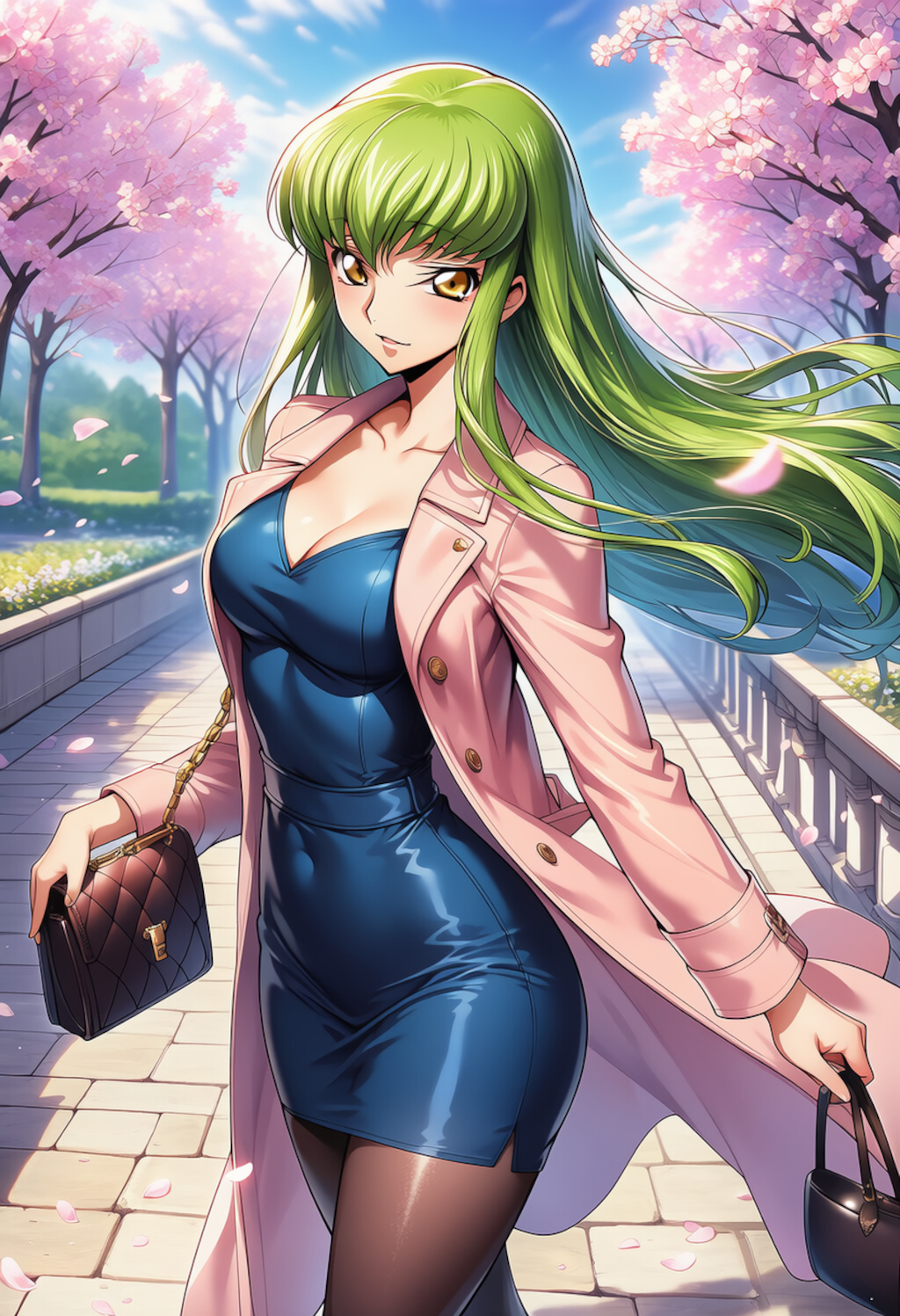 花影の静歩 ― Petal Promenade