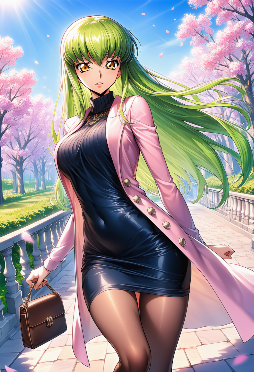 花影の静歩 ― Petal Promenade