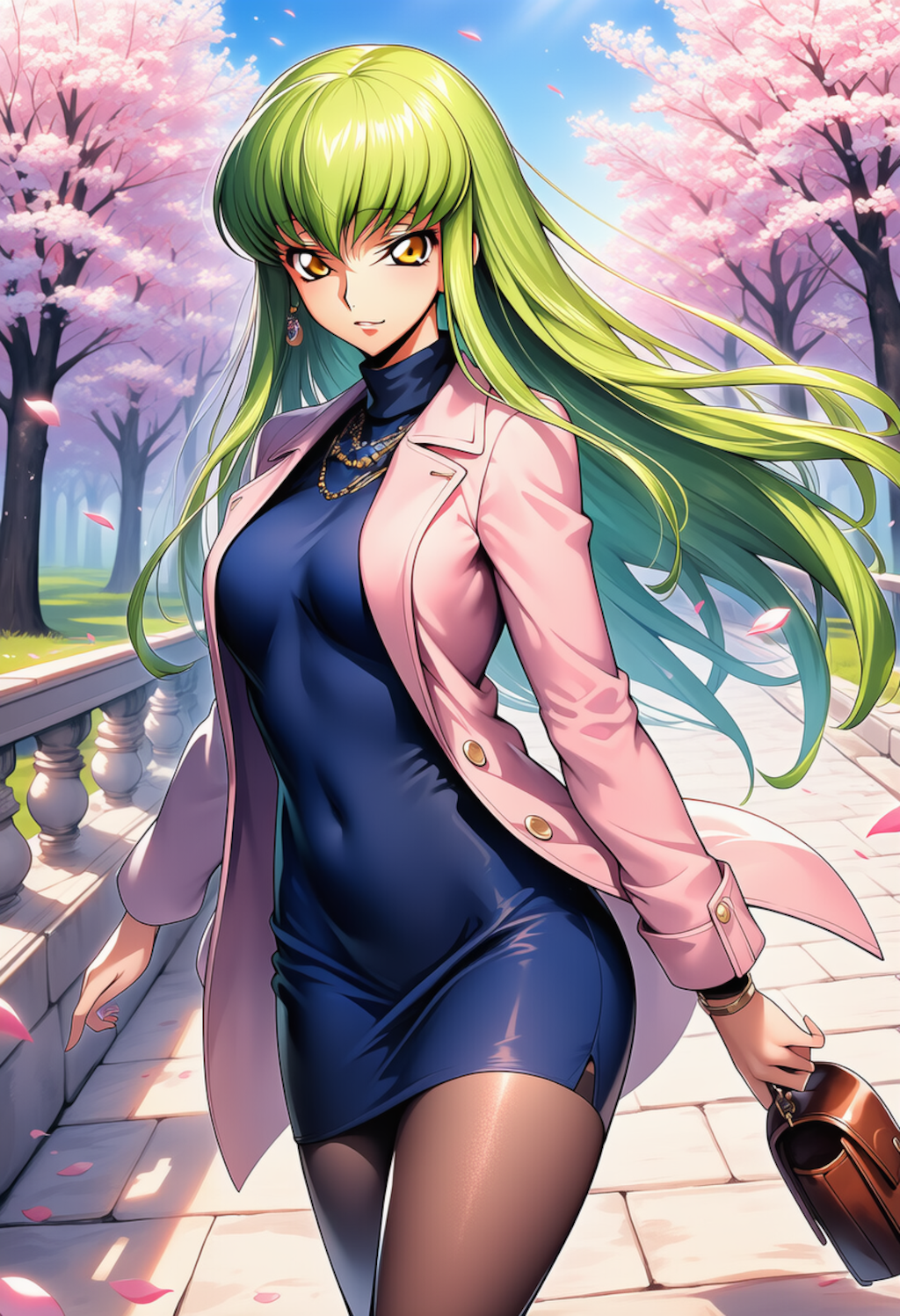 花影の静歩 ― Petal Promenade