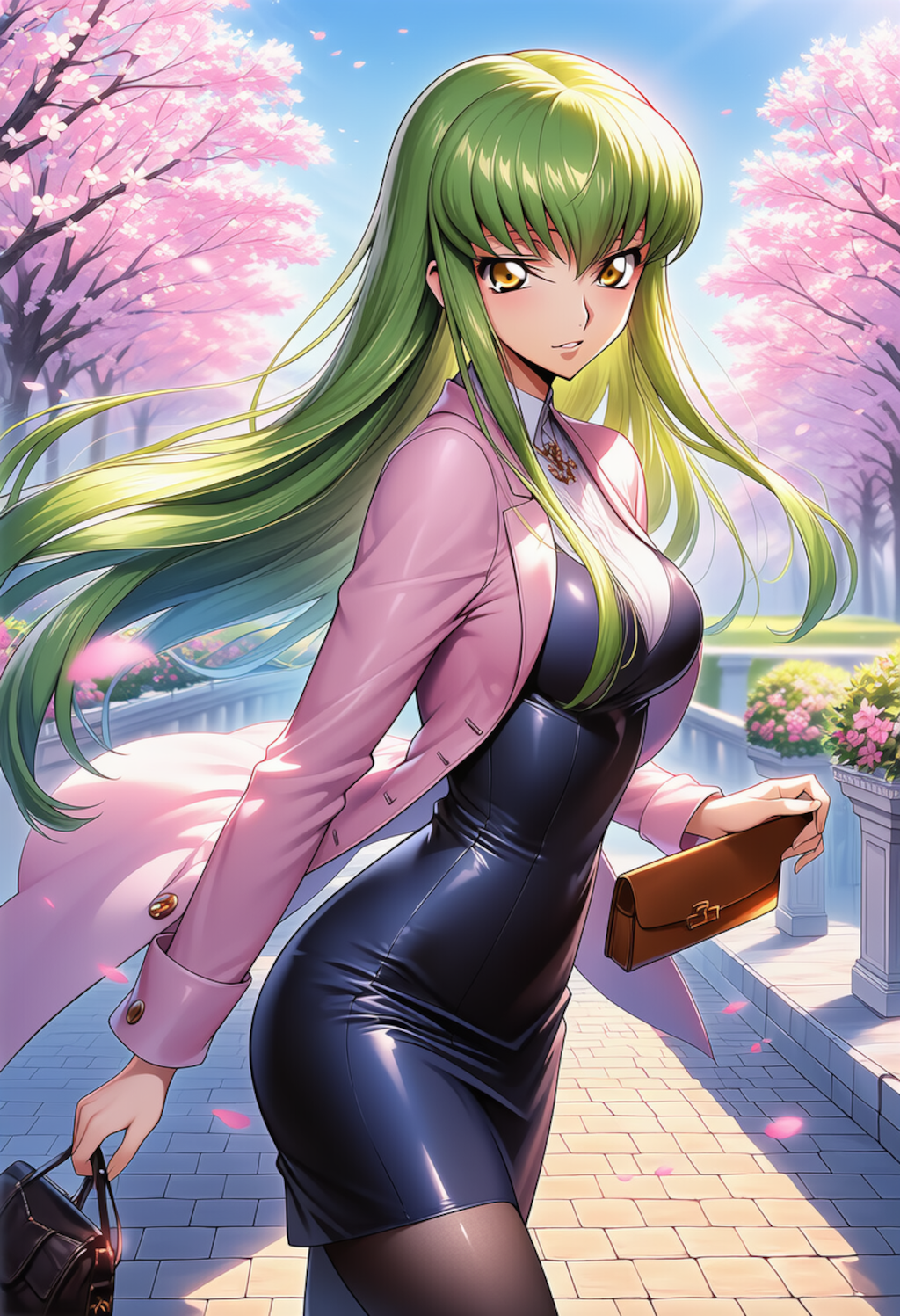 花影の静歩 ― Petal Promenade