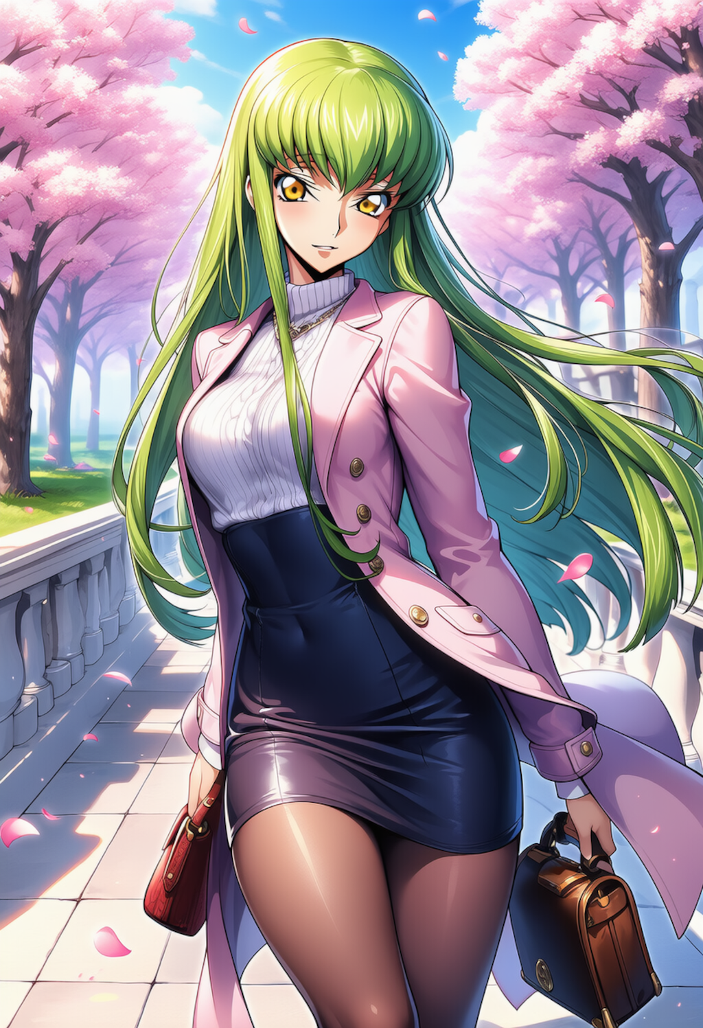 花影の静歩 ― Petal Promenade