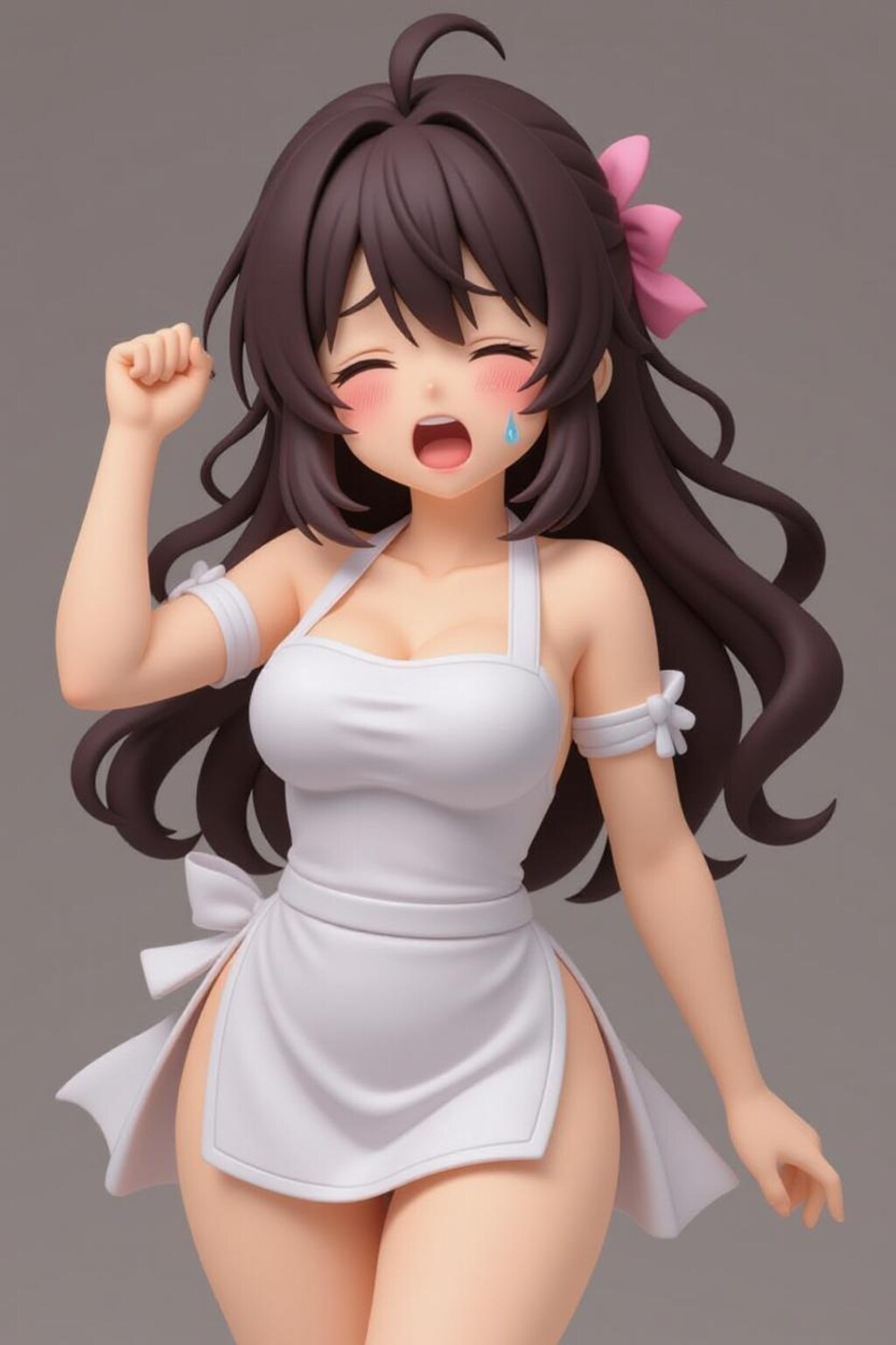 Grokで裸エプロン