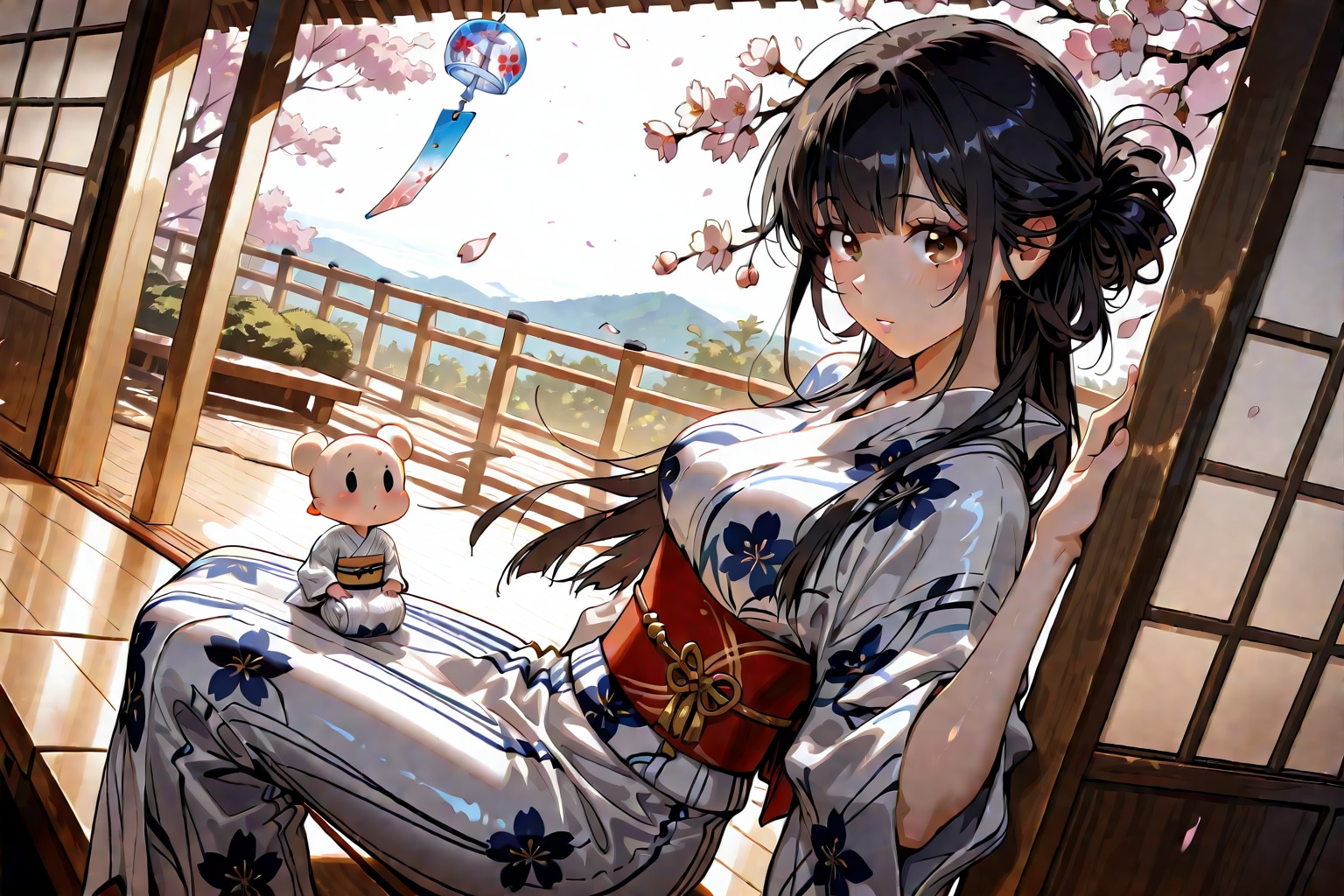 某所のお題『風鈴』 | の人気AIイラスト・グラビア