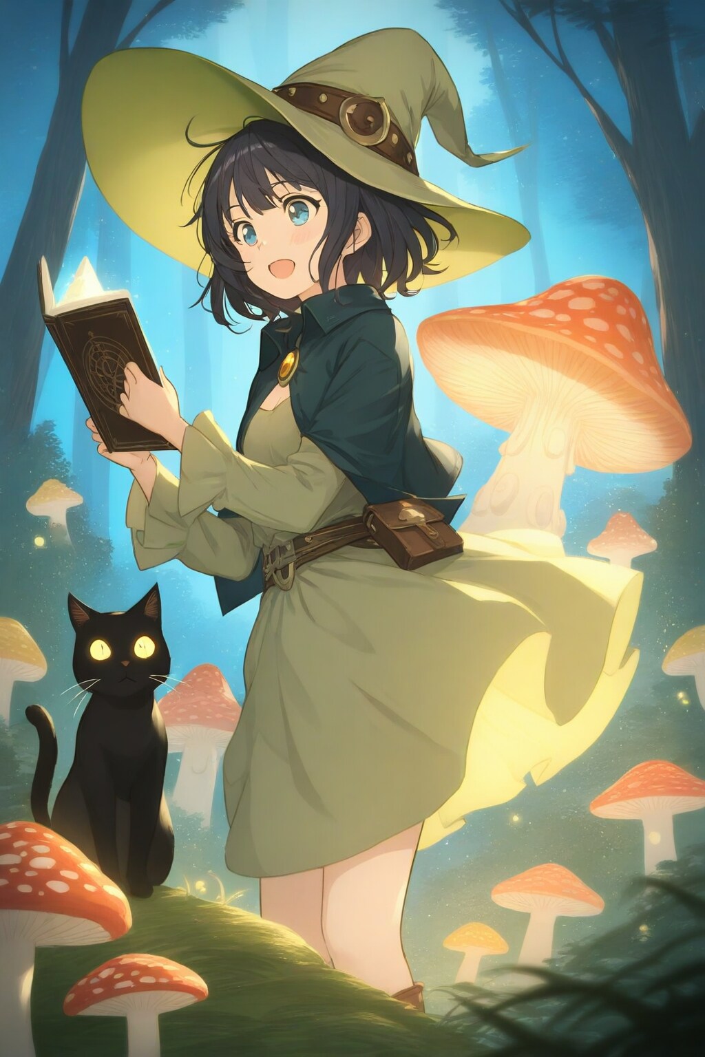 キノコの森の魔女