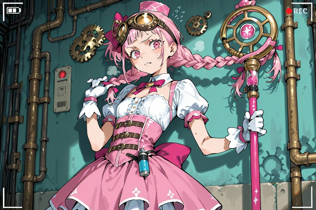 スチームパンクな魔法少女