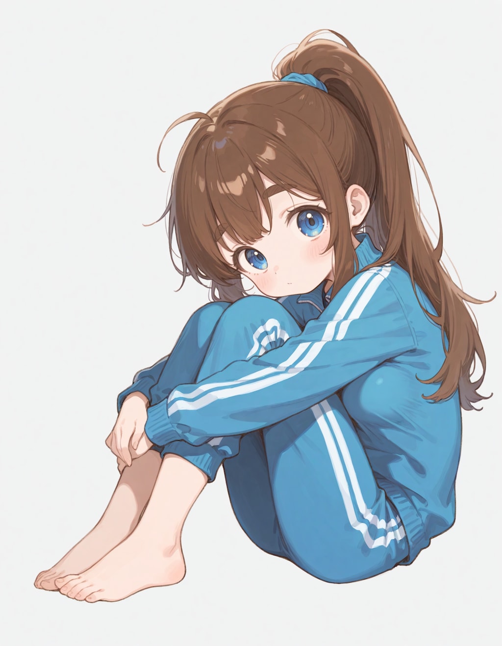 ジャージの少女