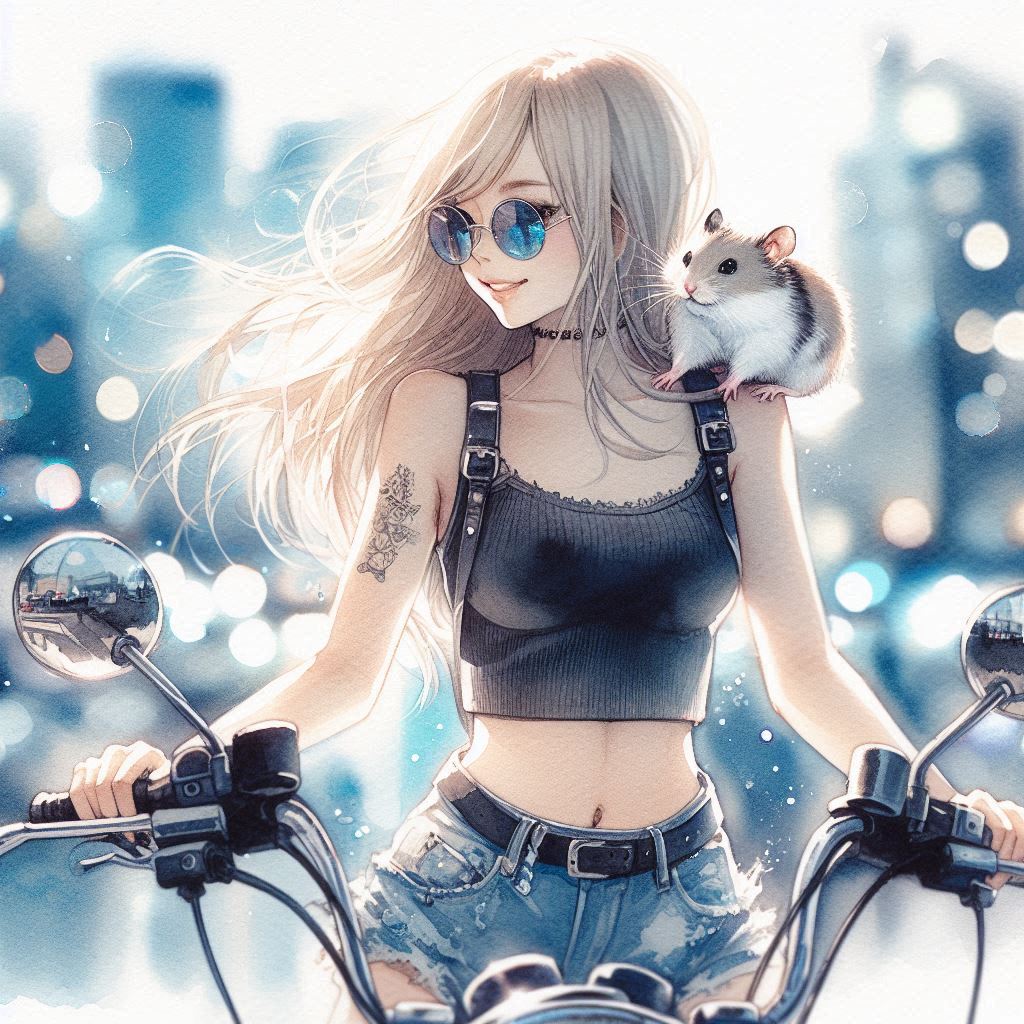 肩乗り | の人気AIイラスト・グラビア