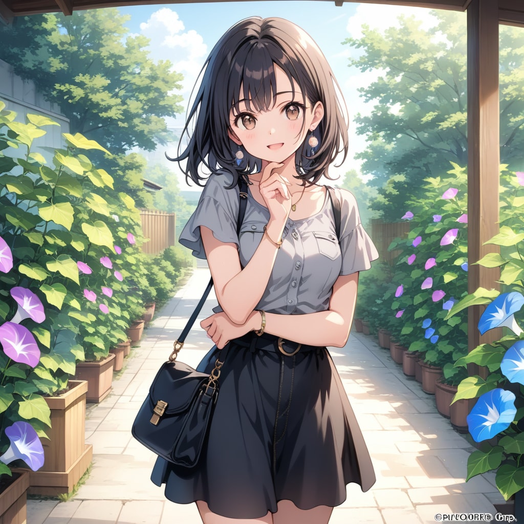 アサガオ | の人気AIイラスト・グラビア